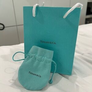 Tiffany & Co. empty box and bag